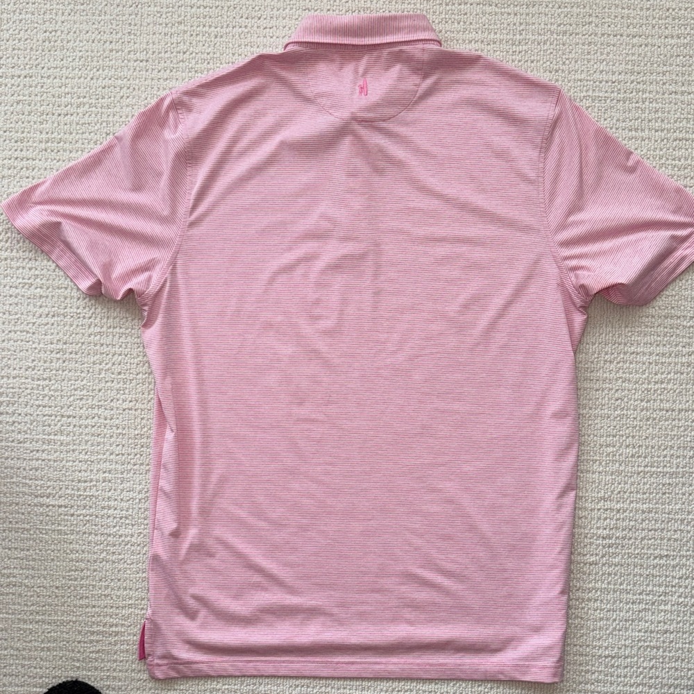 johnnie-O Light Pink Polo Shirt - Picture 6 of 6